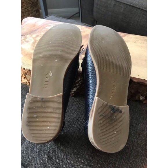 Anne Klein Nasima Navy Blue Moccasins/Loafers Iflex size 5.5 - Picture 8 of 9